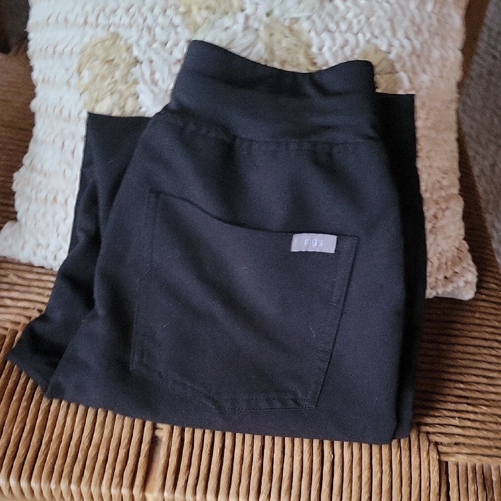 Figs Zamora Jogger Scrub Pants, Technical Collection, black, joggers, sz S & XS
